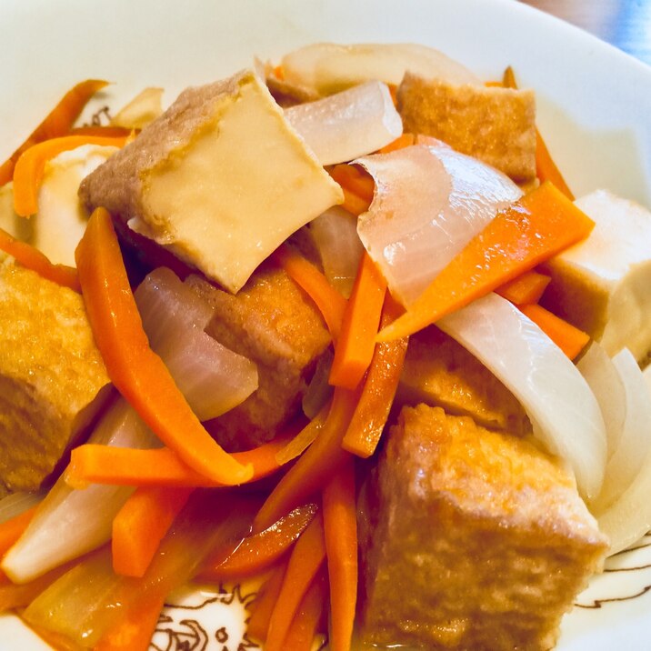 レンジで簡単!厚揚げの煮物